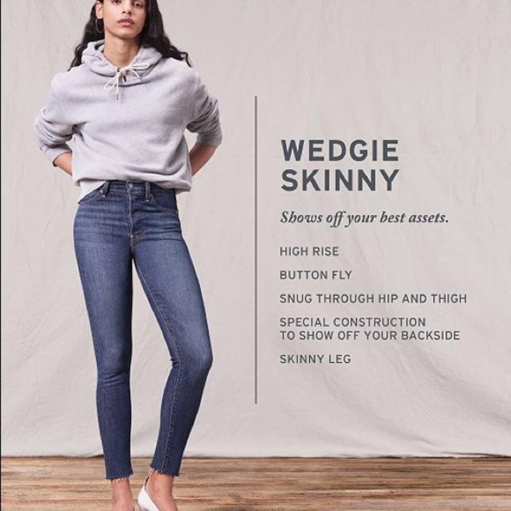 Levi’s Wedgie Skinny Jeans